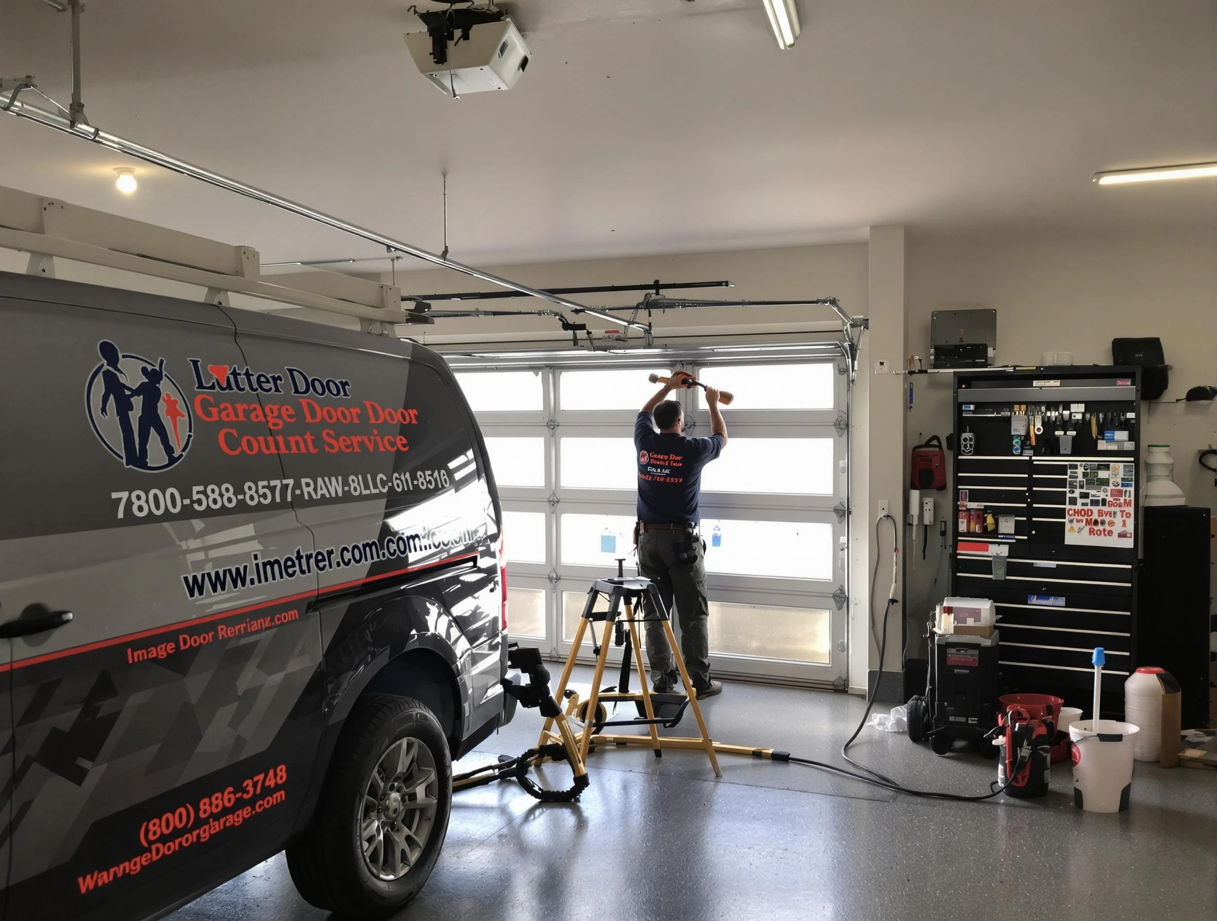 Manchester Garage Door Repair rapid response team performing same-day repair in Manchester